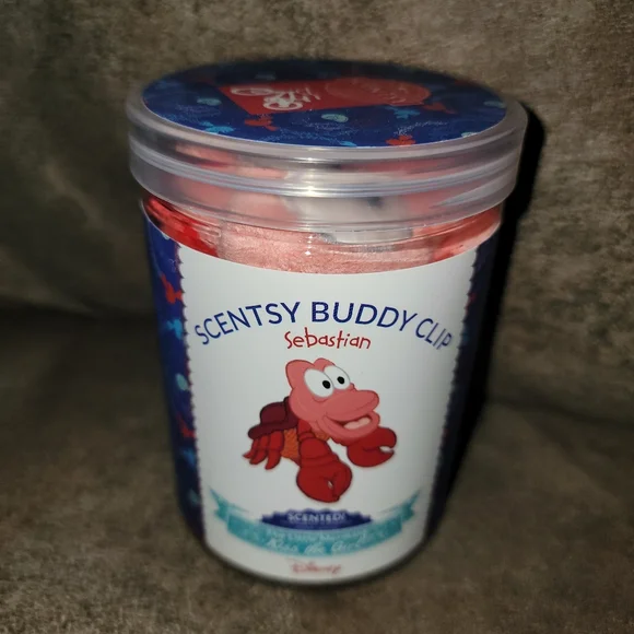 NEW Scentsy SEBASTIAN Buddy CLIP from THE LITTLE MERMAID - Picture 7 of 7
